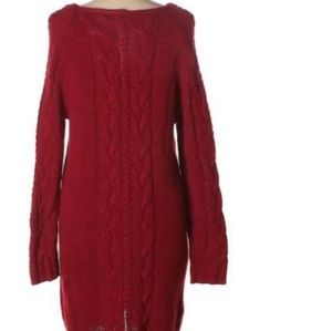 Robe Rouge Moda International Taille S - Style Pull Robe A-line, Occasion Bon état